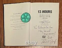 13 HOURS In Benghazi SIGNED! By Mitchell Zuckoff 2014 First Edition HC DJ -J3