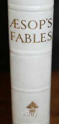 1936 Aesop's Fables Signed Illustrated Limited Deluxe Vellum Edition S GOODEN