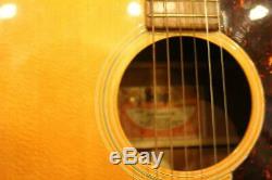 1975 Gibson J-50 Deluxe Acoustic Guitar Natural USA Made Les Paul Signed! ^