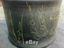 1982 Detroit Grand Prix Driver Autographed Tire Mounted On Wheel