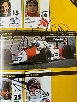1983 European Grand Prix Brands Programme SIGNED By 23 Alboreto, De Angelis, Lauda