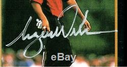 1997 Grand Slam Ventures Masters Signed Auto Tiger Woods Rookie Rc Stamped Sb