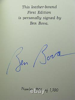 1st, signed by 3(author, artist, intro), Grand Tour 6Moonwar, Ben Bova, Easton Press