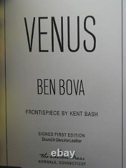 1st, signed by author, Grand Tour 19 Venus by Ben Bova, Easton Press (2000)