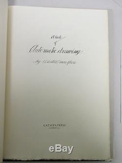 A Book of Automatic Drawing Austin Osman Spare SIGNED Deluxe Limited ED Occult