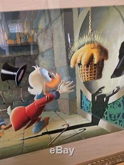 A Deluxe Golden Fleece By Carl Barks On Wood Signed By Carl Barks