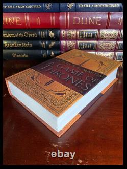 A Game Of Thrones SIGNED by GEORGE R. R. MARTIN New Anniversary Deluxe Hardback