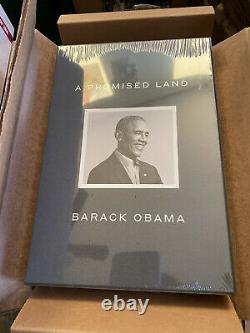 A Promised Land Deluxe Signed Edition SEALED and AUTOGRAPHED by Barack Obama