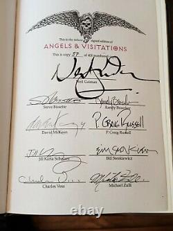 ANGELS & VISITATIONS DELUXE EDITION Neil Gaiman 9 x signed #87 OF LTD 400