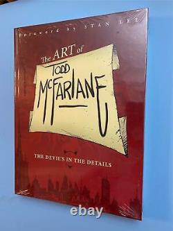 ART OF TODD McFARLANE Deluxe SIGNED HC Edition MINT SEALED Spawn SOLD OUT 2012