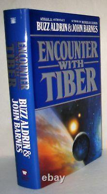 AUTOGRAPHED Encounter With Tiber SIGNED HC Book By Buzz Aldrin AUTOGRAPH JSA COA