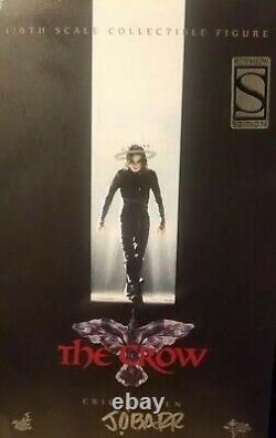 AUTOGRAPHED Hot toys Eric Draven The Crow DELUXE exclusive