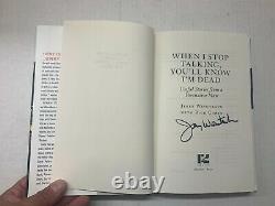 AUTOGRAPHED / SIGNED When I Stop Talking. By Jerry Weintraub