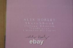Alex Horley Sketchbook Deluxe Hardcover Limited Edition Signed by Alex Horley
