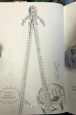 Alex Ross Original Art Sketch In Deluxe MARVELS HC Ltd. To 8500 Copies Signed