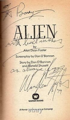 Alien by Alan Dean Foster (First Printing) Signed