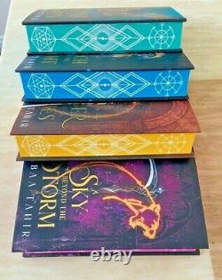 An Ember in the Ashes Quartet by Sabaa Tahir SIGNED DELUXE SET (FAIRYLOOT)