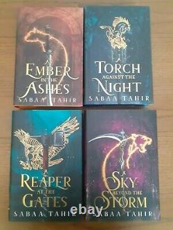 An Ember in the Ashes by S. Tahir, SIGNED Deluxe Set, Limited Edition, Fairyloot