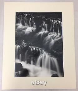 Ansel Adams Signed Deluxe Images 1923-1974 Photo Book & Fern Spring Print In Box