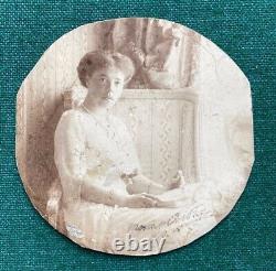 Antique Imperial Russia Grand Duchess Olga Romanov Signed Photo 1914 to Xenia