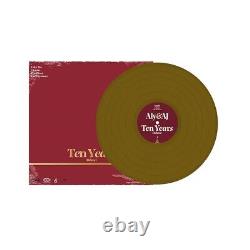 Autographed ten years (deluxe gold vinyl) -signed by aly & aj