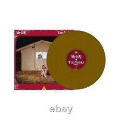 Autographed ten years (deluxe gold vinyl) -signed by aly & aj