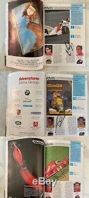 Ayrton Senna & Nigel Mansell signed 1992 Grand Prix programme Formula One AFTAL