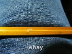 BAMBOO FLY ROD VINTAGE SIGNED GENE EDWARDS DE LUXE 3-PIECE 2 TIPS withCASE RARE