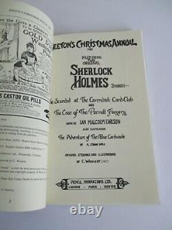 BEETON'S CHRISTMAS ANNUAL 1987 Deluxe, Ltd, Signed First Ed, Sherlock Holmes
