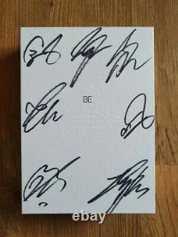 BTS BANGTAN BOYS Promo Be Deluxe Edition Album Autographed Hand Signed Full Set