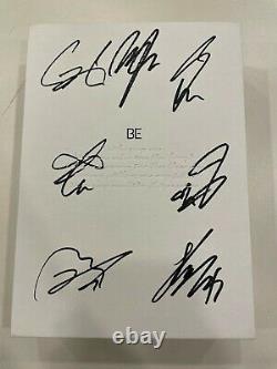 BTS BE Deluxe Limited Edition Album autographed signed CD