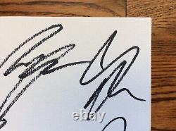 BTS Be Deluxe Edition All Memeber Promo Signed Autographed Album Legit Rare