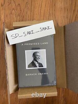 Barack Obama A Promised Land DELUXE SIGNED EDITION LIMITED Original SEALED