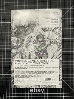 Batman Hush Unwrapped Hardcover Book by J. Loeb & Jim Lee Signed By Jim Lee