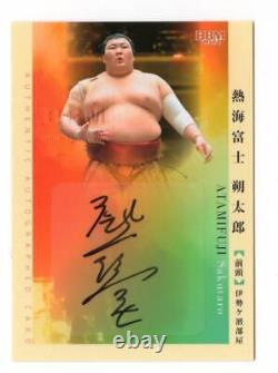 Bbm sumo Atami Fuji Sakutaro 24 Bbm Grand Card Autographed 2024