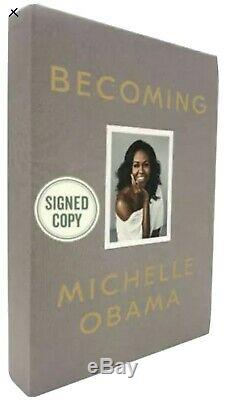 Becoming Michelle Obama SIGNED 1st Ed Deluxe Edition STILL SEALED Gift Box