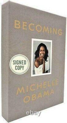 Becoming Michelle Obama SIGNED 1st Edition Deluxe Edition NEW STILL SEALED