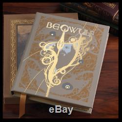 Beowulf SIGNED New Sealed Leather Bound Easton Press Deluxe Limited 1 of 1200