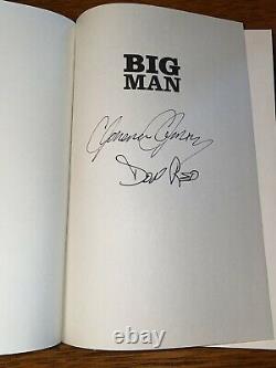 Big Man Real Life & Tall Tales Clarence Clemons 2009 1st Edition Signed x 2