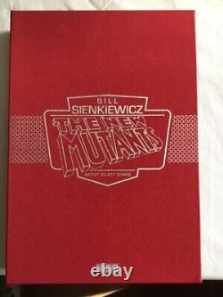 Bill SIENKIEWICZ NEW MUTANTS ARTIST SELECT SERIES DELUXE HC SIGNED #572/999 IDW