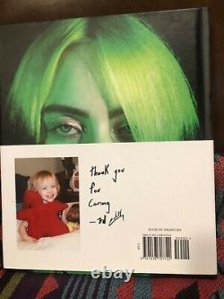 Billie Eilish Book, Autographed, Limited, Great Condition, Collector's Item