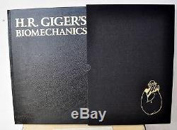 Biomechanics H R Giger Deluxe Leather LE1/300 Signed Litho Necronomicon Qliphoth