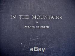 Birger Sandzen In The Mountains Signed Deluxe Edition With Print
