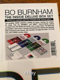 Bo Burnham Inside Deluxe SIGNED Vinyl Box Set (RGB Version)