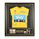 Bradley Wiggins Signed Tour De France 2012 Jersey Deluxe Frame Memorabilia