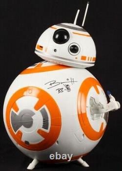 Brian Herring Signed Disney Star Wars Big-Figs Deluxe 18 inch BB-8 Figure WithCOA