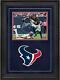 C. J. Stroud Houston Texans Deluxe Framed Signed 8x10 Escape From Pocket Photo
