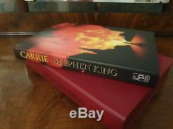 CARRIE Stephen King Cemetery Dance Deluxe Signed Artist Edition RARE