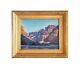 California Artist Rey. Fine Oil Painting Grand Canyon Landscape Plein Air Signed