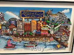 Charles Fazzino 3D Artwork An Atantic City Summer Signed & Numbered Deluxe